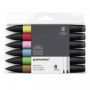 Zestaw Promarkerów Winsor&Newton, 6szt Mid Tones - 2
